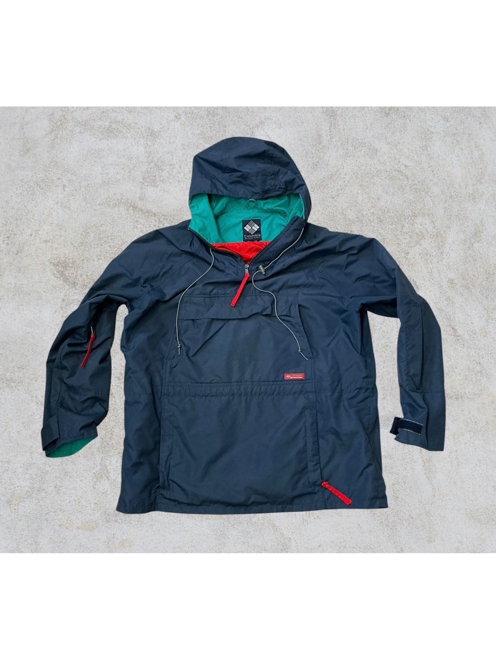 Vintage 90s Columbia Grand Cache Packable Anorak Jacket